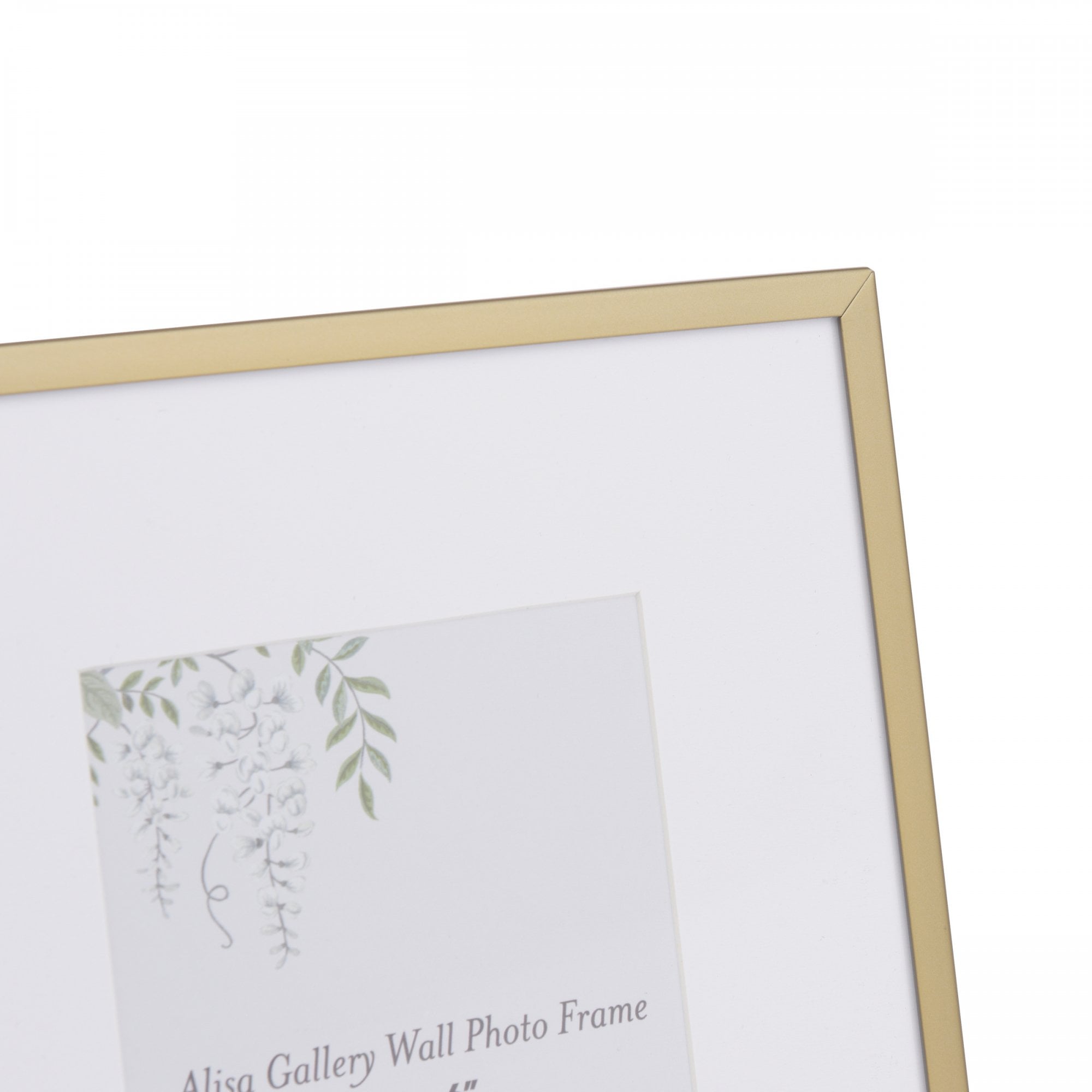 Alisa Set Of 6 Photo Frames In Polished Gold Finish LA3756548-Q