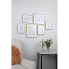 Alisa Set Of 6 Photo Frames In Polished Gold Finish LA3756548-Q
