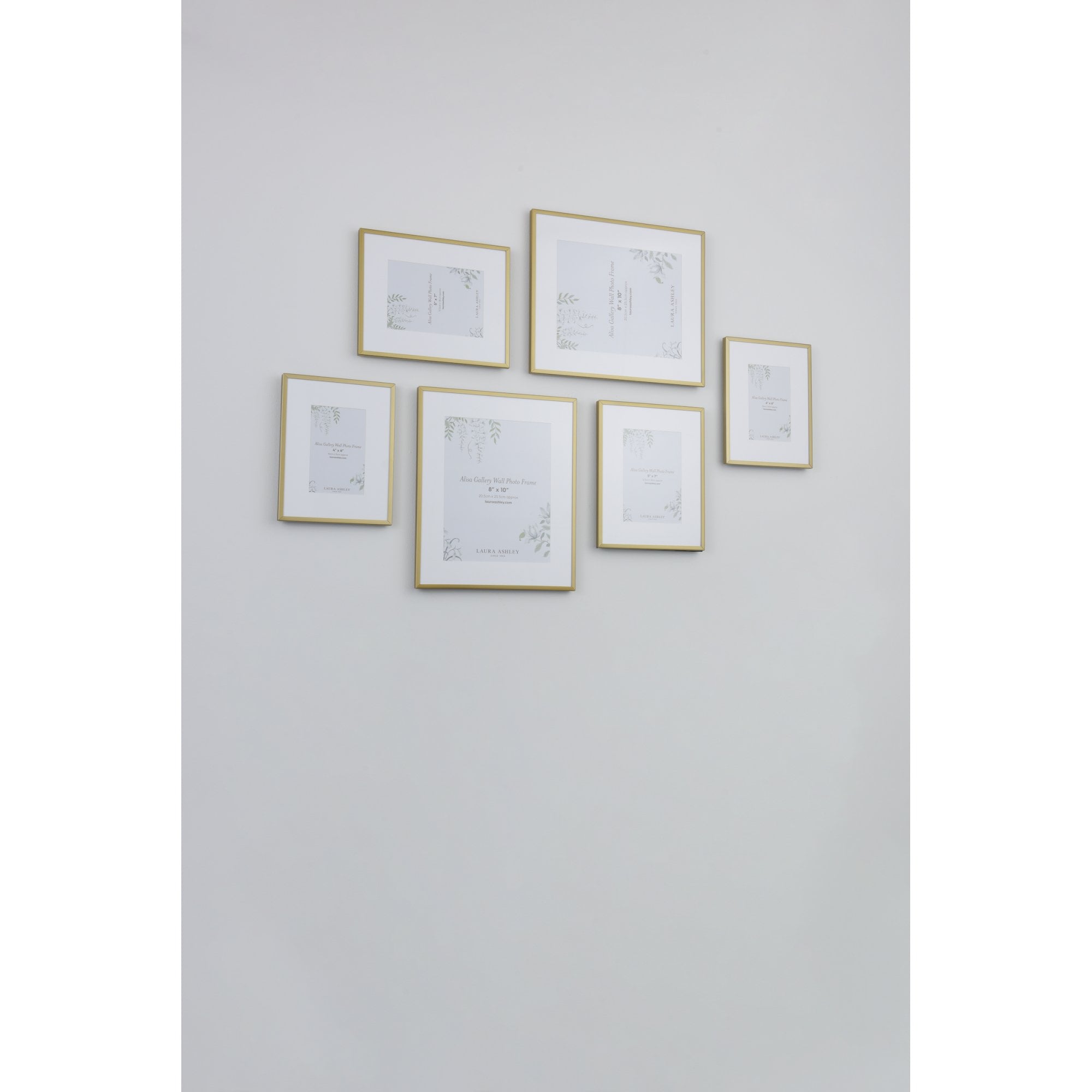 Alisa Set Of 6 Photo Frames In Polished Gold Finish LA3756548-Q