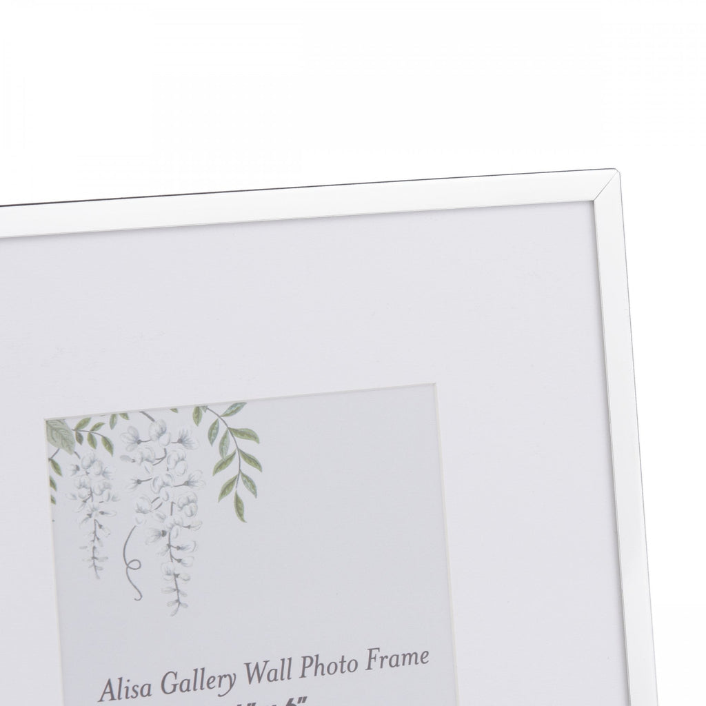 Alisa Set Of 6 Photo Frames In Polished Silver Finish LA3756546-Q