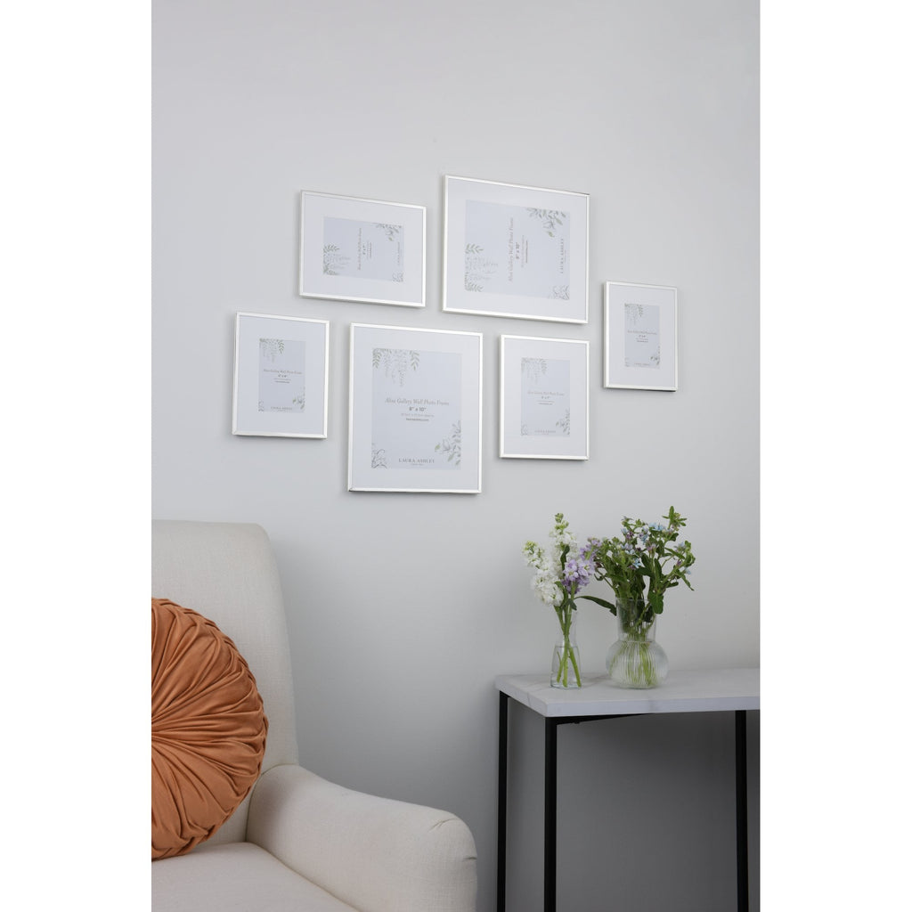 Alisa Set Of 6 Photo Frames In Polished Silver Finish LA3756546-Q