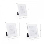 Alisa Set Of 6 Photo Frames In Polished Silver Finish LA3756546-Q