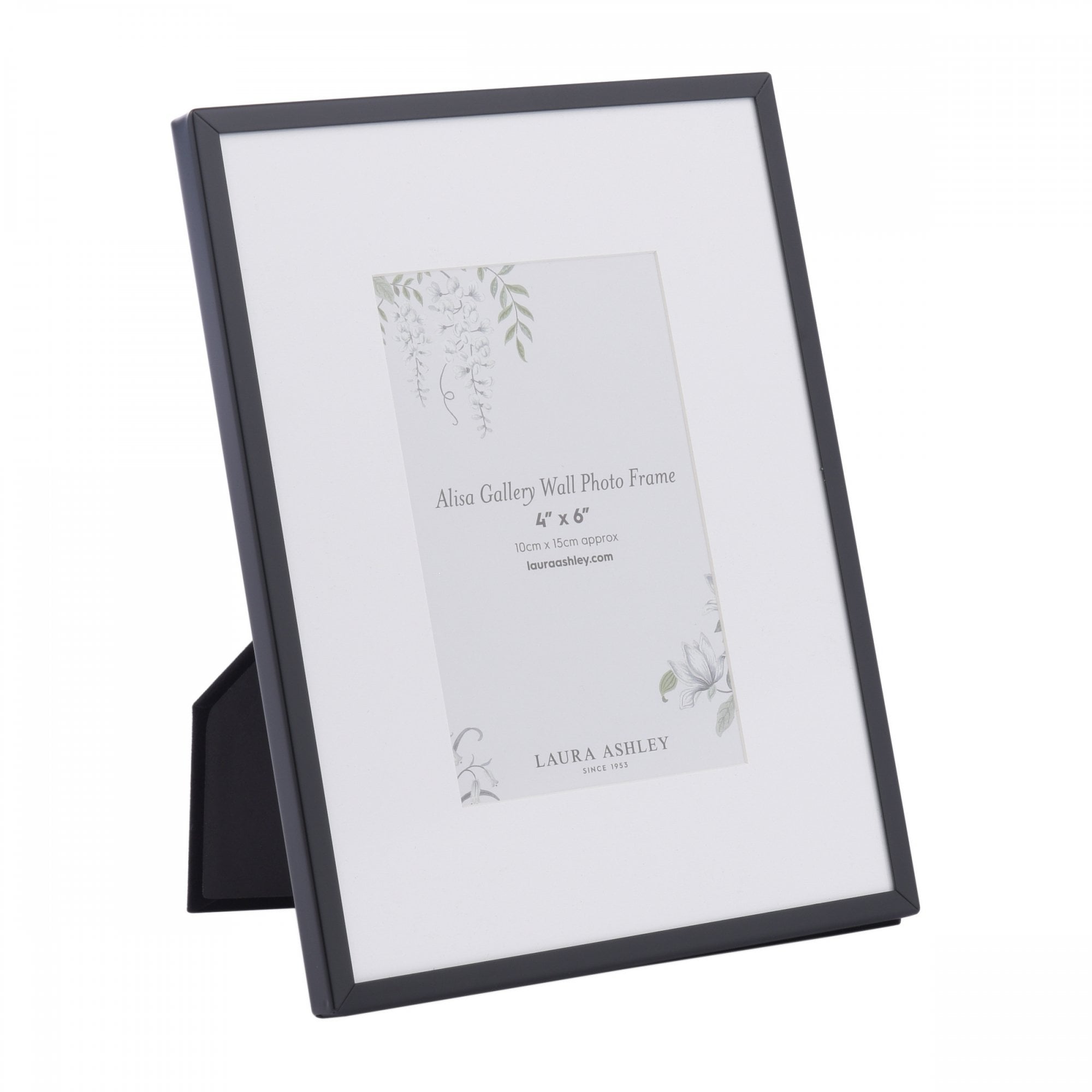 Alisa Set Of 6 Photo Frames In Matt Black Finish LA3756547-Q