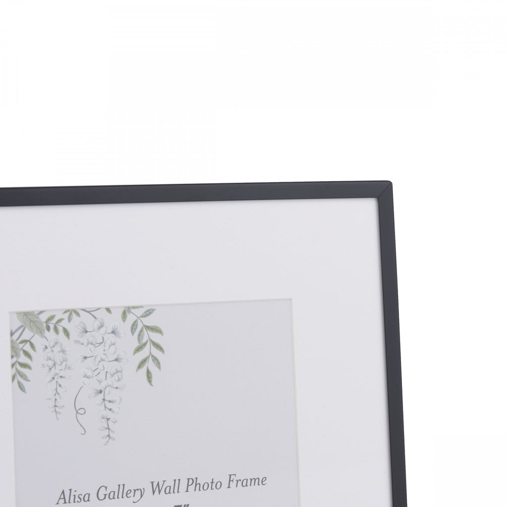 Alisa Set Of 6 Photo Frames In Matt Black Finish LA3756547-Q