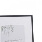 Alisa Set Of 6 Photo Frames In Matt Black Finish LA3756547-Q