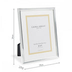 Boxed Photo Frame In Polished Silver Finish 5x7 inch LA3534802-Q