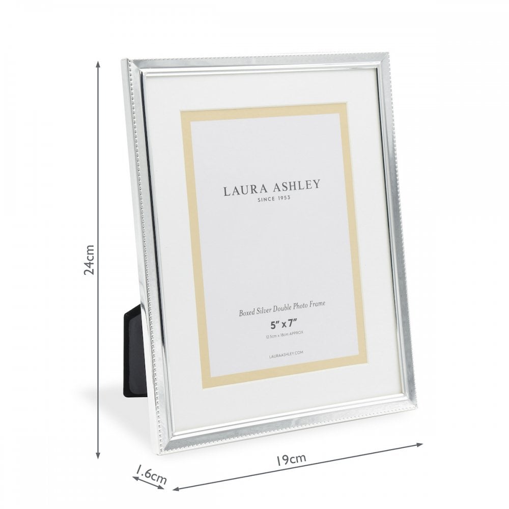 Boxed Photo Frame In Polished Silver Finish 5x7 inch LA3534802-Q