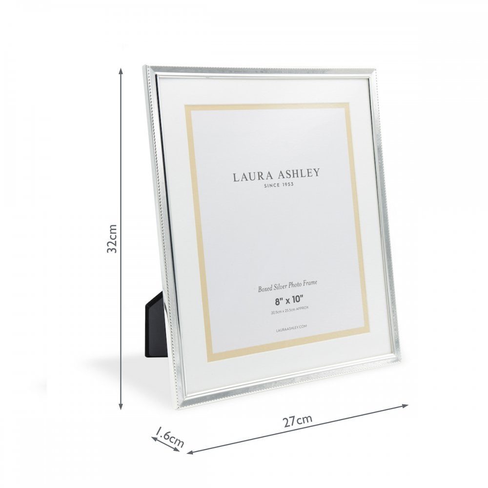 Boxed Photo Frame In Polished Silver Finish 8x10 inch LA3650026-Q