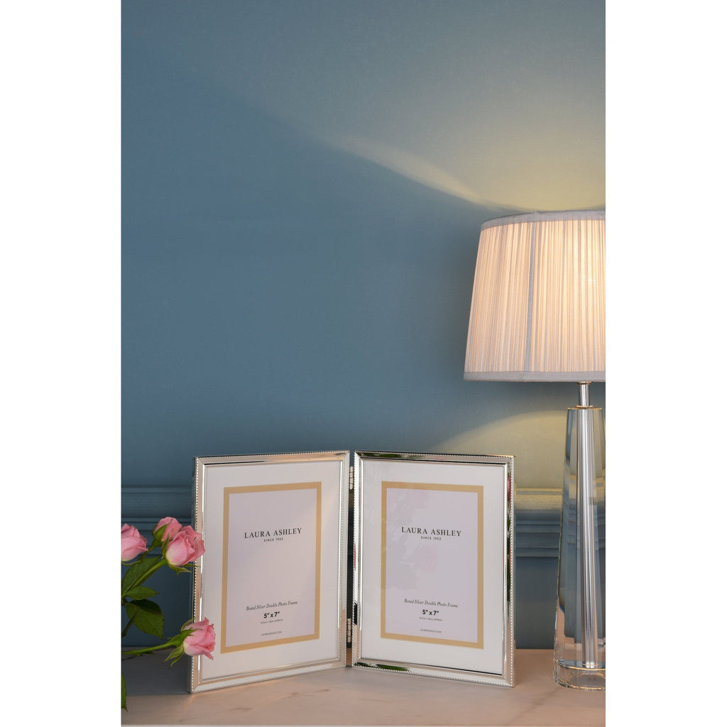Boxed Doubled Photo Frame Polished Silver 5x7 inch LA3724609-Q