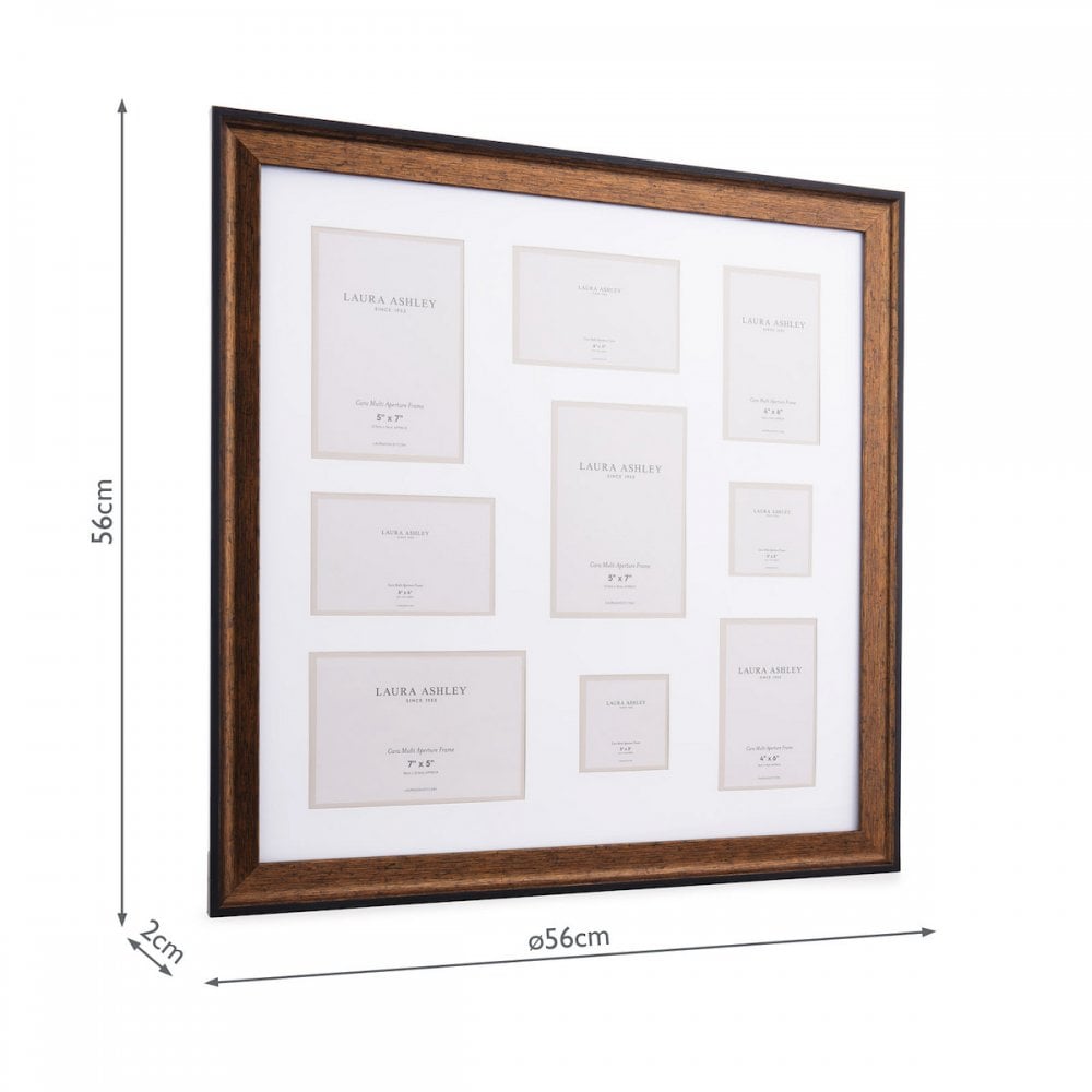 Cara Photo Frame In Bronze Finish For 9 Images LA3756422-Q