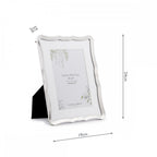 Glasbury Photo Frame In Polished Nickel Finish 5x7 Inch LA3756623-Q