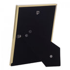 Harrison Photo Frame In Brushed Brass Finish With Blue Detailing 4x6" LA3756505-Q
