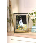 Moira Photo Frame In Polished Gold Finish 5" x 7" LA3756539-Q