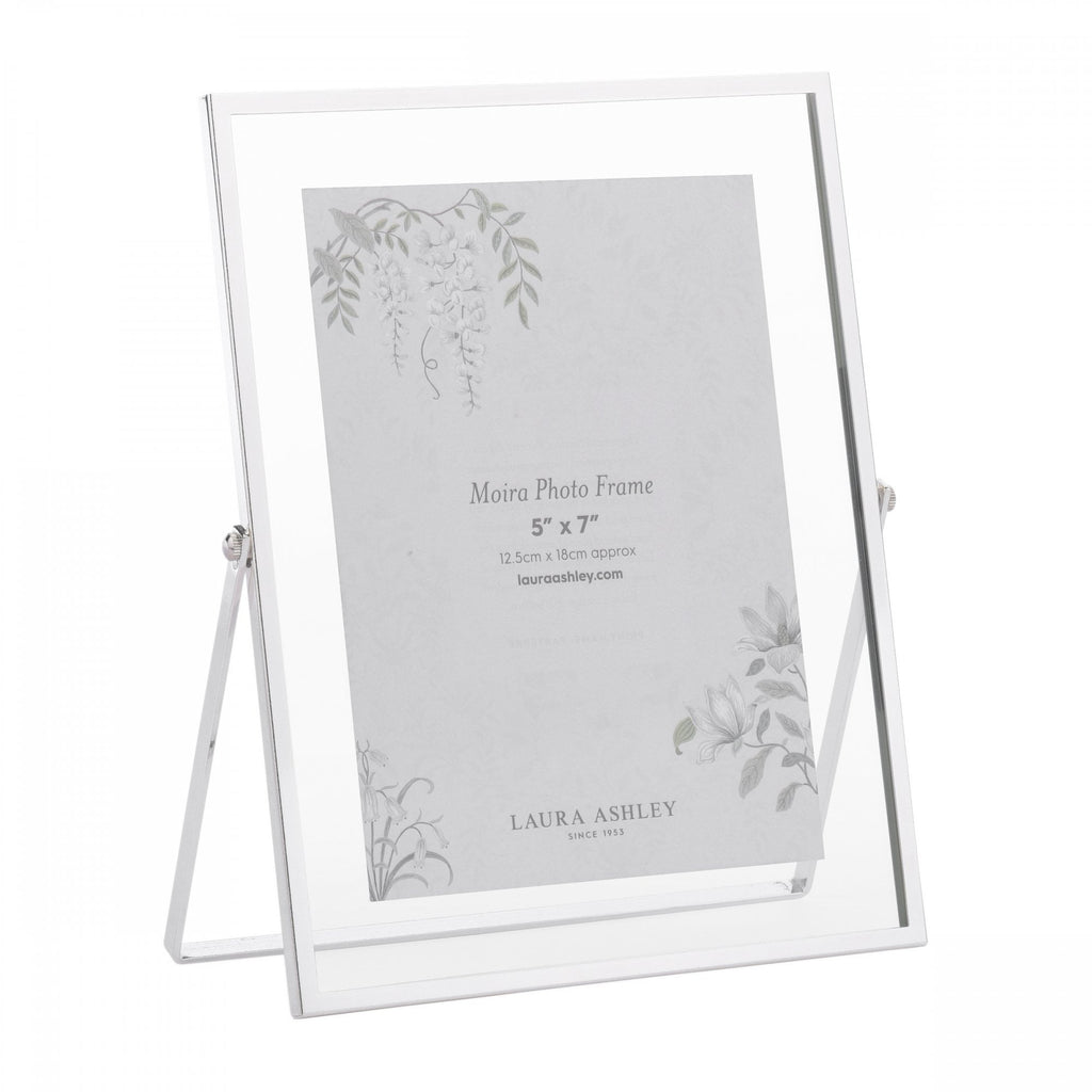 Moira Photo Frame In Polished Silver Finish 5" x 7" LA3756540-Q