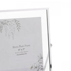 Moira Photo Frame In Polished Silver Finish 5" x 7" LA3756540-Q