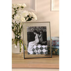 Moira Photo Frame In Polished Silver Finish 5" x 7" LA3756540-Q