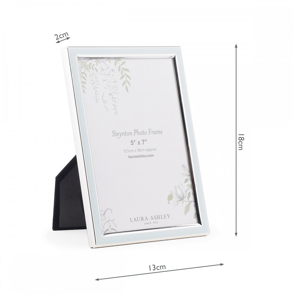 Steynton Photo Frame In Silver Finish With Pale Detail LA3756581-Q