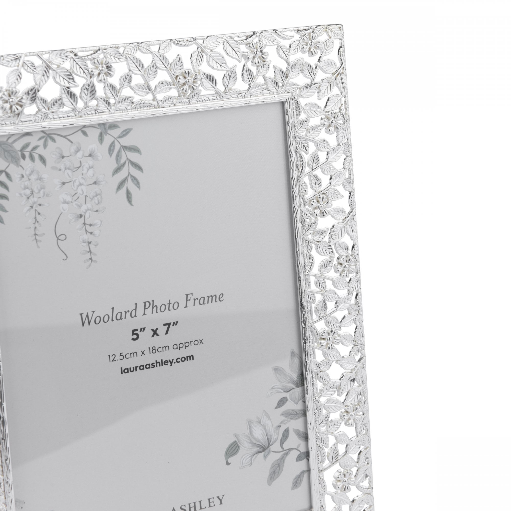 Woolard Photo Frame In Polished Silver Finish 5x7" LA3756541-Q