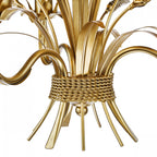 Phaedra 3 Light Ceiling Pendant Light In Gold Finish PHA0335