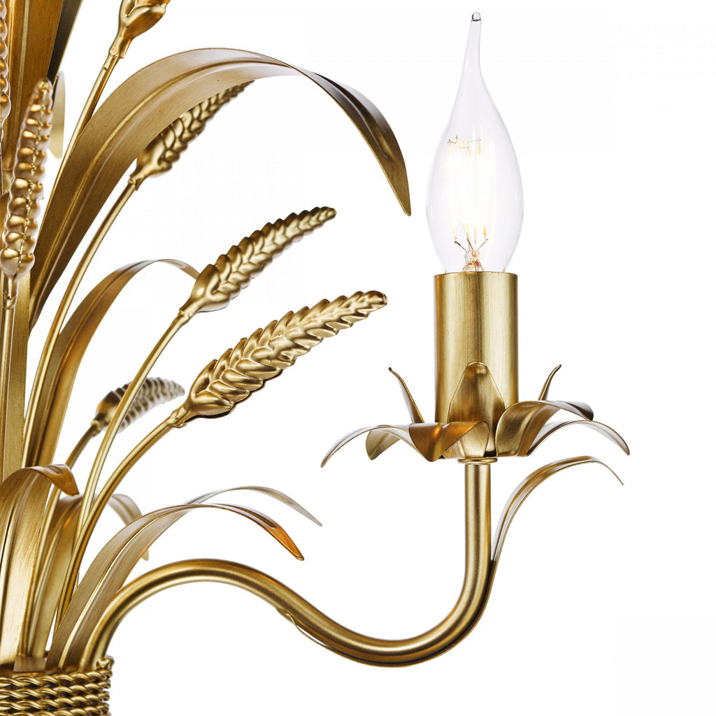 Phaedra 3 Light Ceiling Pendant Light In Gold Finish PHA0335