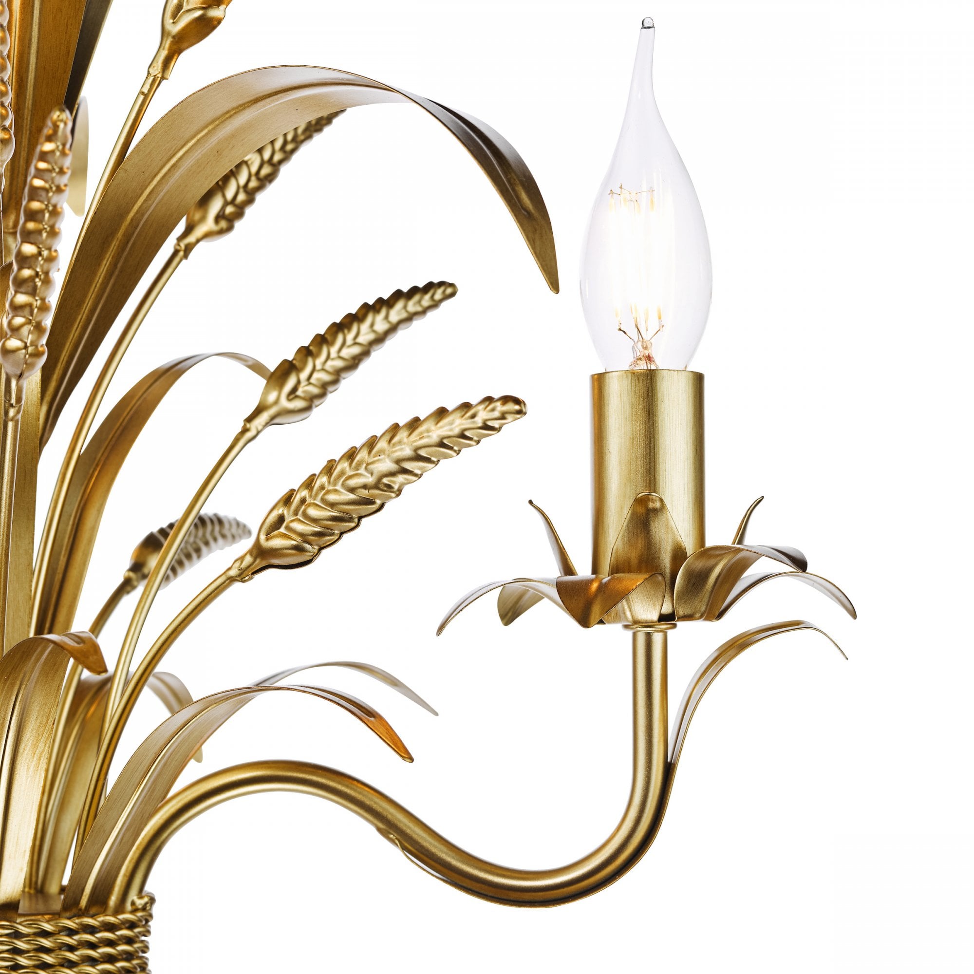 Phaedra 3 Light Ceiling Pendant Light In Gold Finish PHA0335