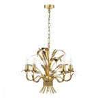 Phaedra 5 Light Ceiling Pendant Light In Gold Finish PHA0535