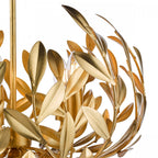 Ercilia 5 Light Ceiling Pendant Light In Gold Leaf Finish ERC0535