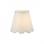 Nerita Ivory Linen Tapered Drum Shade 15cm NER262