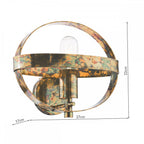 Symbol Wall Light In Mottled Copper Finish SYM0764