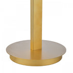 Tauri Modern Table Lamp In Matt Gold Finish And Opal Glass TAU4235