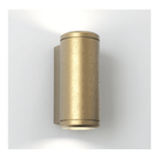 Jura Outdoor Up And Down Wall Light In Antique Brass Finish IP44 1375010