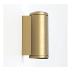 Jura Outdoor Up And Down Wall Light In Antique Brass Finish IP44 1375010