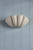 Laura Ashley Shell Wall Washer White Ceramic LA3756703-Q