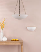 Keita 3 Light Ceiling Pendnat Light In Bronze with Glass KEI0363