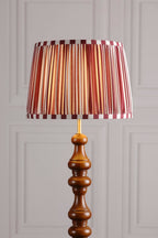Laura Ashley Denwick Red Cotton Tapered Drum Shade 30cm/12 inch LA3756737-Q