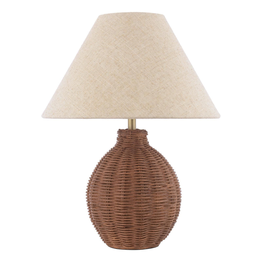 Laura Ashley Fernhill Table Lamp Antique Brown With Shade LA3756662-Q