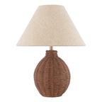 Laura Ashley Fernhill Table Lamp Antique Brown With Shade LA3756662-Q