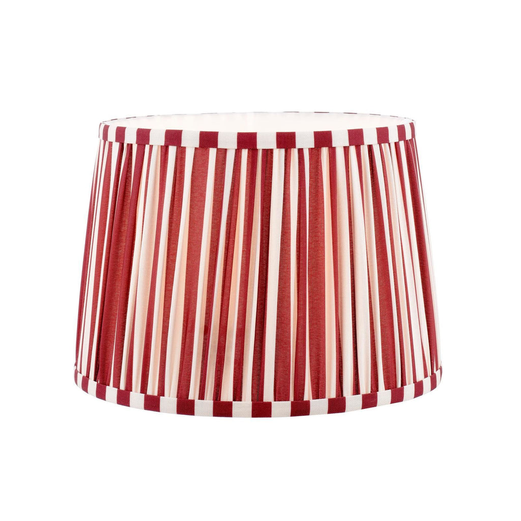 Laura Ashley Denwick Red Cotton Tapered Drum Shade 30cm/12 inch LA3756737-Q
