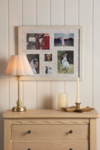 Laura Ashley Magnolia Photo Frame Matt White and Grey LA3756767-Q