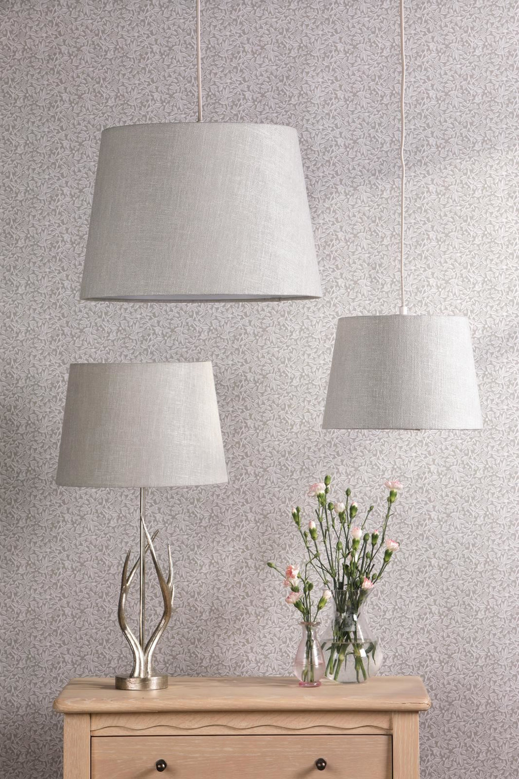 Laura Ashley Bacall Natural Linen Empire Shade 25cm/10 inch LA3756685-Q