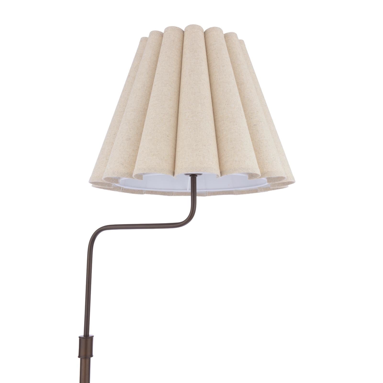 Laura Ashley Holwell Floor Lamp Antique Bronze With Shade LA3756645-Q