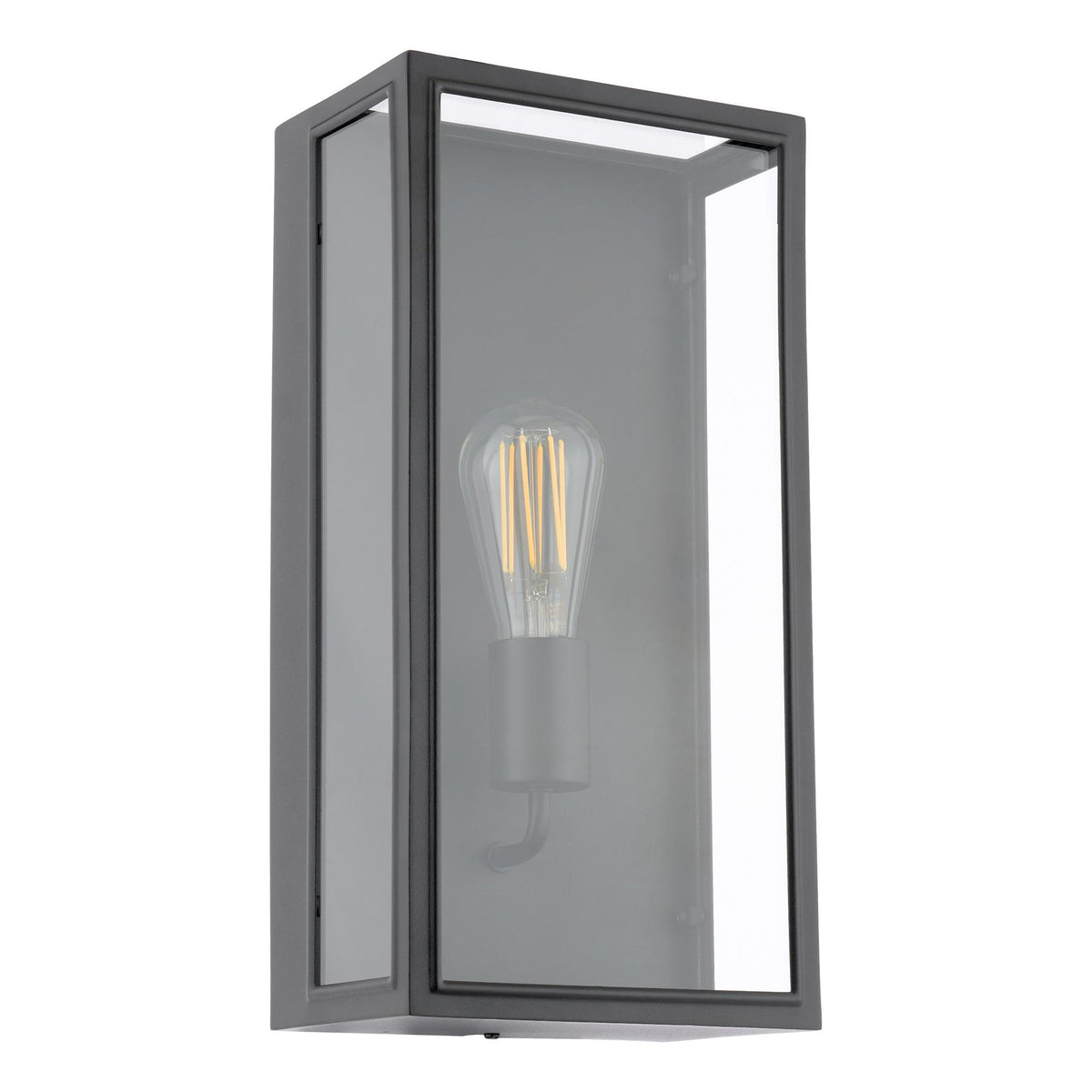 Dar Wisebuys Mazin Outdoor Wall Light In Black IP44 MAZ5222