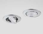 Oslo Dimmable Colour Changing Tilted LED Downlight In Chrome