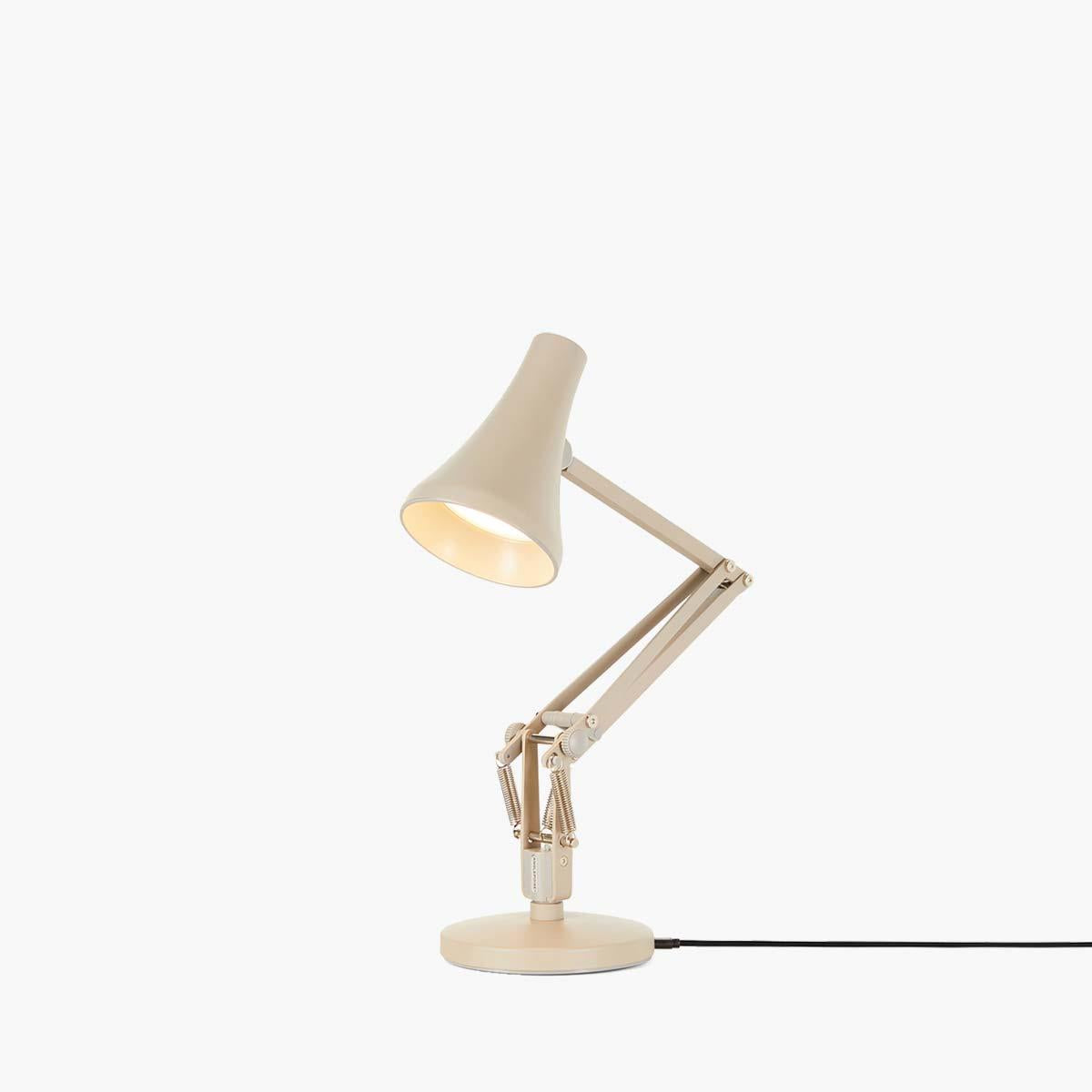 Anglepoise 33137 Mini Mini 90 Desk Lamp in Biscuit Beige