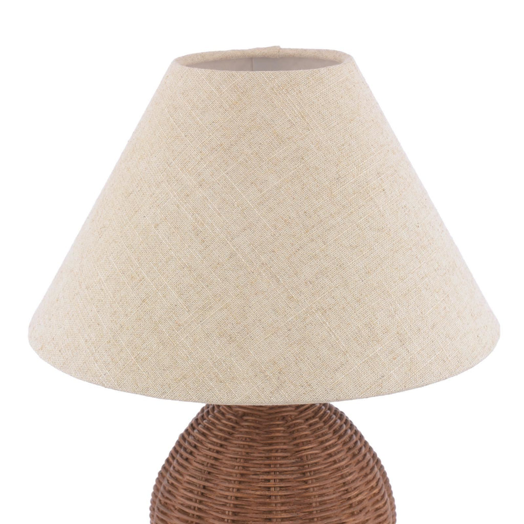Laura Ashley Fernhill Table Lamp Antique Brown With Shade LA3756662-Q