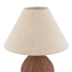 Laura Ashley Fernhill Table Lamp Antique Brown With Shade LA3756662-Q