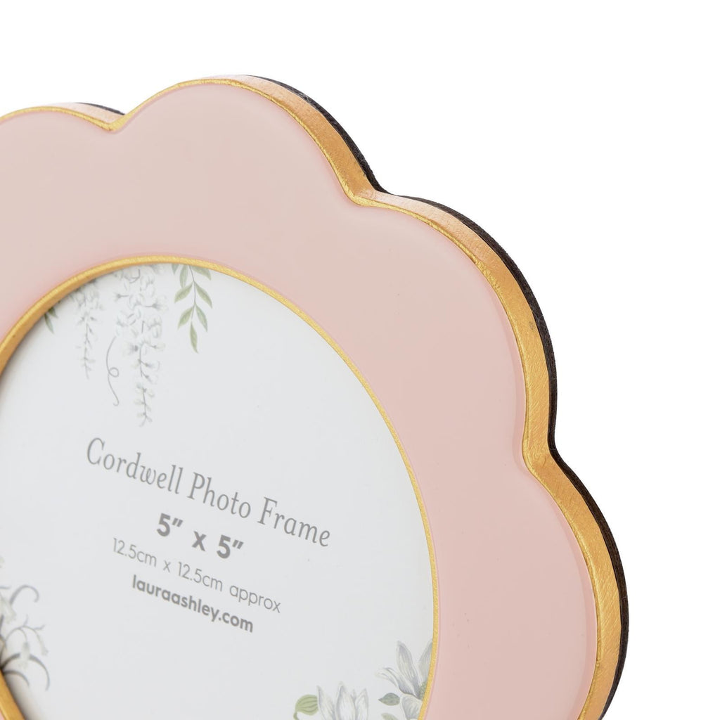 Laura Ashley Cordwell Photo Frame Pink 5" x 5" LA3756760-Q