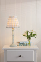 Farnworth Table Lamp In Matt Green With Green Cotton Shade LA3756427-Q