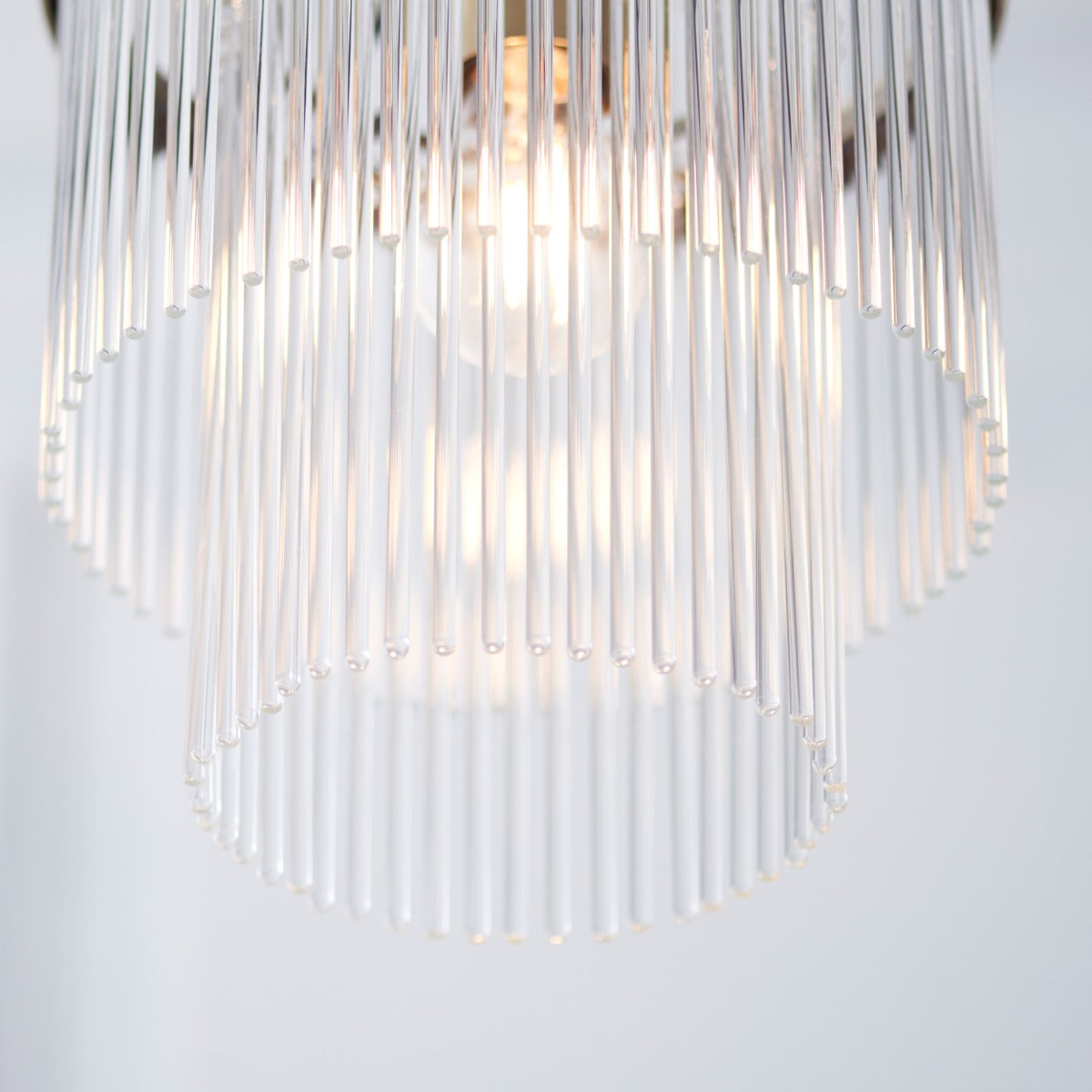 Marietta Single Ceiling Pendant Light In Antique Brass With Clear Glass 112572