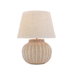 Laura Ashley Fernhill Table Lamp Matt Cream With Shade LA3756613-Q